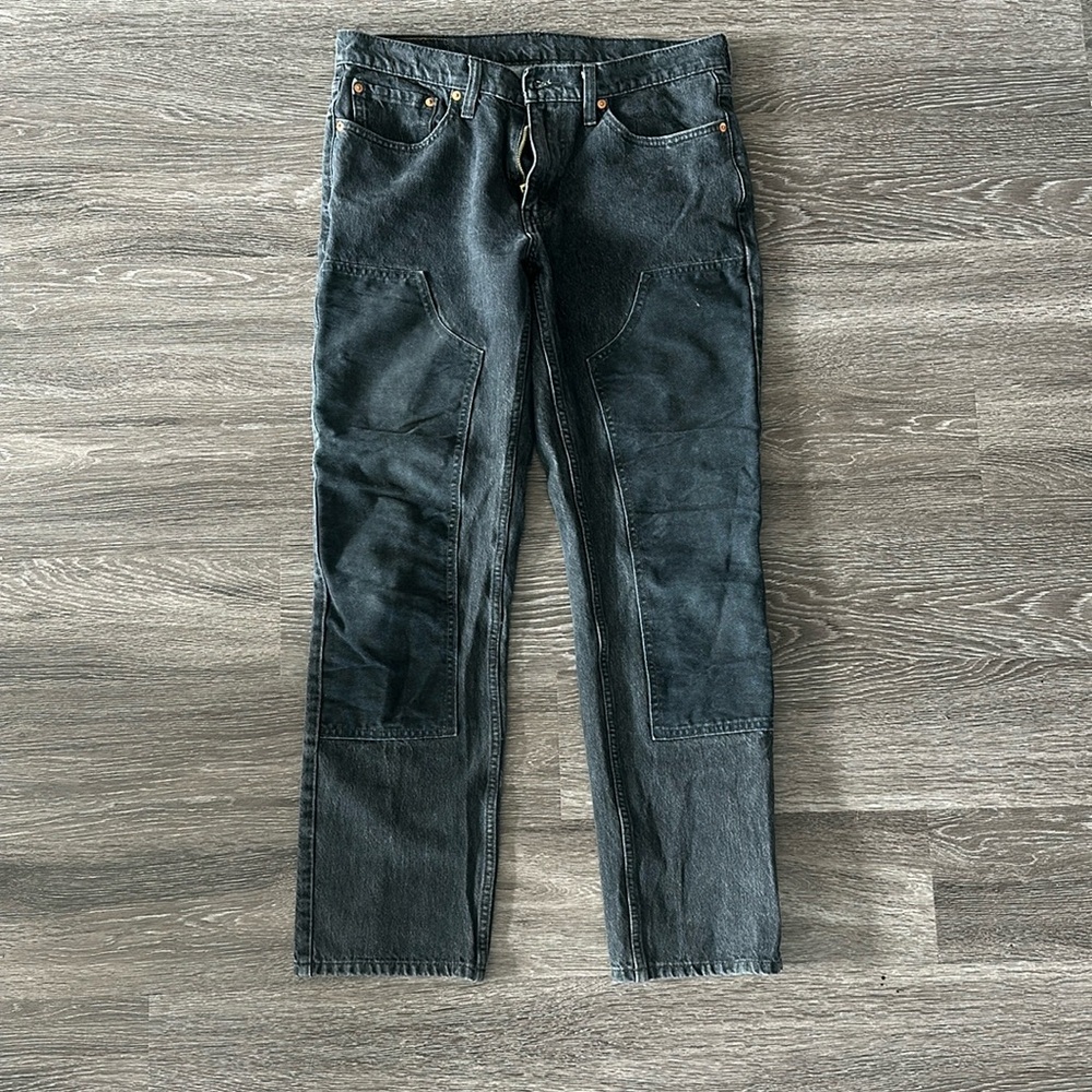Vintage Double Knee Carpenter Levi’s Black